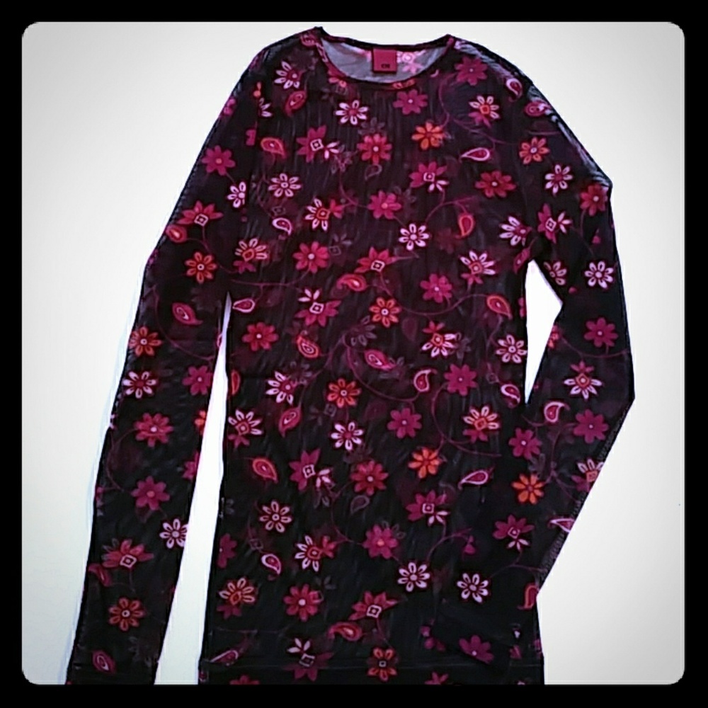 CH mesh long sleeve shirt